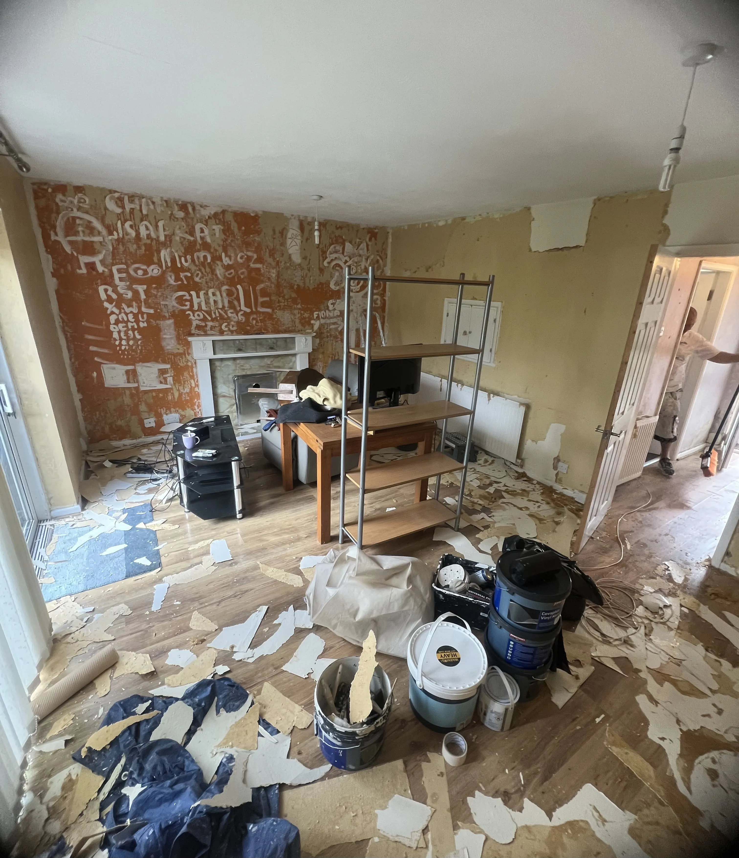 Before decorating project 23